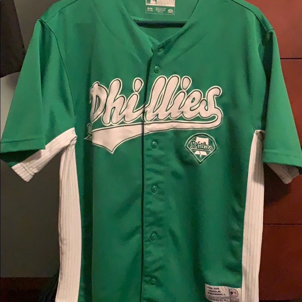 Green Phillies Jersey